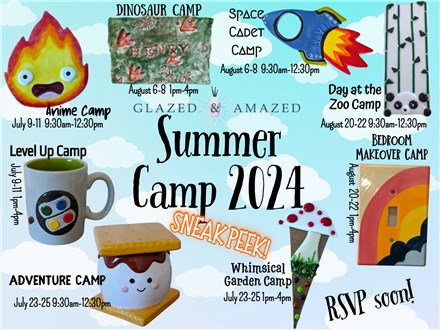 Whimsical Garden Summer Art Camp 2024: Week 2 PM Session
