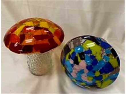 Fused Glass Mushroom-Thursday, May 16, 6:30 pm