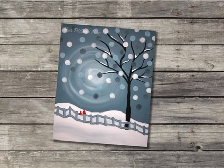 "Winter Solitude" Canvas Class (8 & up) 1/17/25