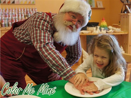 SOLD OUT ... Paint with Santa: Sunday, December 11th: 9:00-11:00am