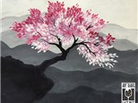 Zen Mountain Canvas Paint and Sip