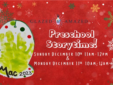 Preschool Storytime! December 2023 Session 2