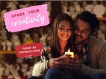 PAINT BY CANDLELIGHT- Valentine's Day Date Night