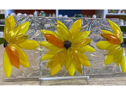 Mt. Washington Adult Sunflower Glass Dish - Sept 15th
