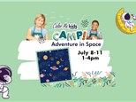 Summer Workshop:  July 15 to July 18 – Adventure in Space 
