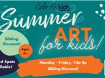 Summer Art for Kids 2025 - Week 4 - Animal Lovers - Aug 4th-Aug 8th