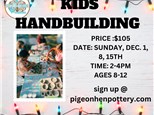 Kids Handbuilding: December 2024