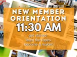 Third Thursday Monthly - New Member Orientation (11:30 AM)