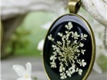 Resin Flower Jewelry