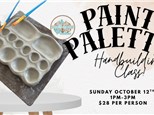 Paint Palette Handbuilding Class!