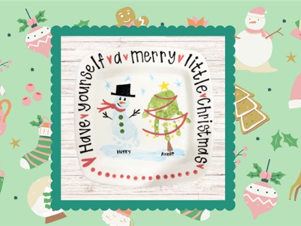 Print & Go~Holiday Hand Print Keepsake