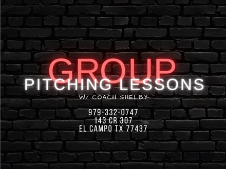 GROUP PITCHING LESSONS