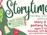 Little's Art & Storytime 12/6 @The Pottery Patch