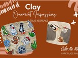 Clay Impression Ornaments: 2025