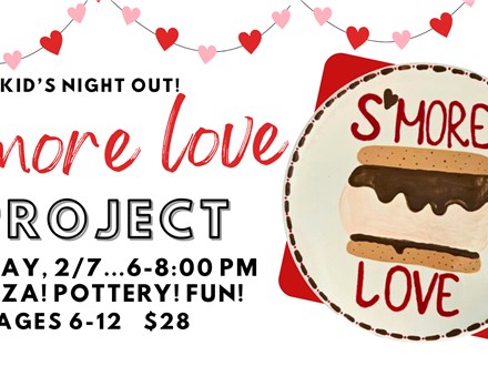 KIDS NIGHT OUT 2/7@ THE POTTERY PATCH