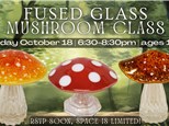 Fused Glass Mushroom Class! October 2024