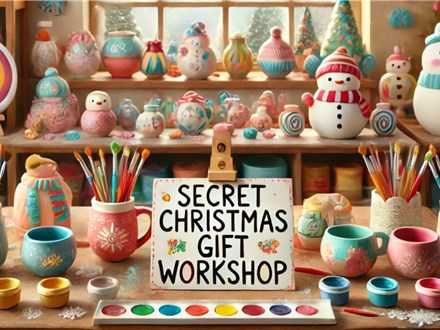 Top Secret Gift Workshop For Kids-Drop Off Event-Sat, Nov 23, 11:30-2:30