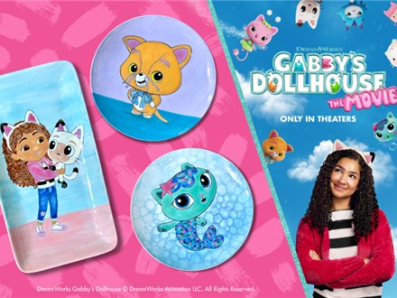 Gabby’s Dollhouse Painting Party 