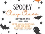 Kids Halloween Clay Class!