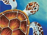Sea Turtle Canvas Class - Aug 9 - $40