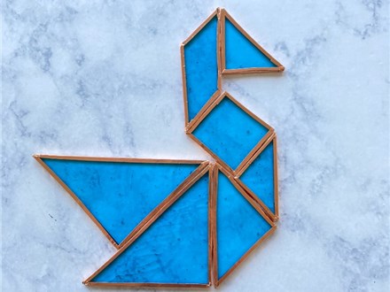 DIY Origami Stained Glass