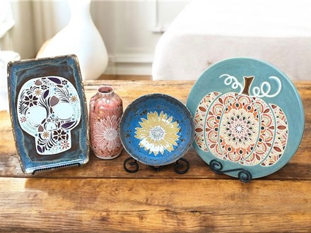 You Had Me at Merlot - Festive Fall Stoneware - Friday September 26th - $See Listing