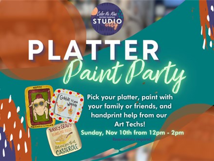 11.10.24 PLATTER PAINT PARTY - Color Me Mine Studio City