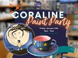 1.24.25 CORALINE PAINT PARTY - Color Me Mine Studio City