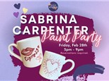 2.28.25 SABRINA CARPENTER PAINT PARTY - Color Me Mine Studio City