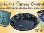 Stoneware Sunday Workshop! September 2025 Session 1