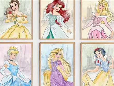 Paint your favorite Princess or Super Hero at Party Art-Wednesday July 10-11:00