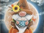 Harvest Moon Gnome Paint and Sip October 2024