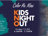 Kids Night Out! 11/25