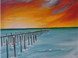 Ticket to paint the Marker 8 pier at sunset! Ticket to paint the Marker 8 pier at sunset!