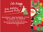 KIDS HOLIDAY ORNAMENT PARTY
