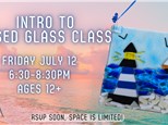 Intro to Fused Glass Class! July 2024