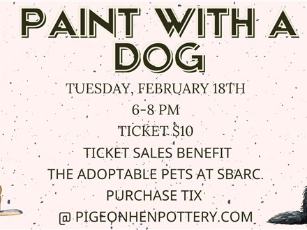 Paint With A Dog: February 18, 2025