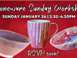 Stoneware Sunday Workshop! February 2025