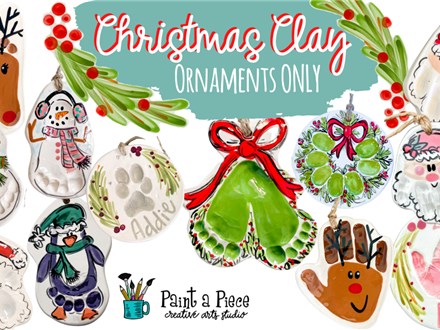 Christmas Clay Ornaments (2024 Makeup Sessions)