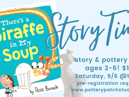 LITTLES ART & STORYTIME 9/6 @THE POTTERY PATCH