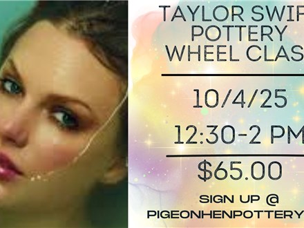 Taylor Swift Pottery Wheel Class