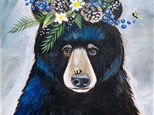 Beary Beautiful Canvas Paint and Sip