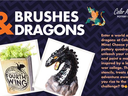 🐉✨ Brushes & Dragons Night! ✨🐉 - FEB 28