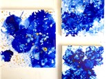  Alcohol + Ink Tile Coasters