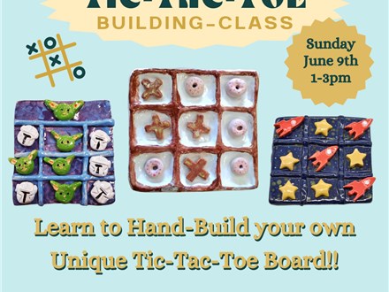 Tic-Tac-Toe Building Class Sun June 9th