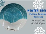 Winter Trees Class at TIME TO CLAY