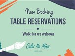 LARGE GROUP RESERVATION