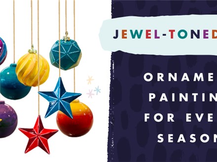 Ornament Painting Party!! Sunday, December 8th 2024