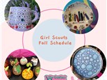 Girl Scout Fall Schedule with KILN CREATIONS