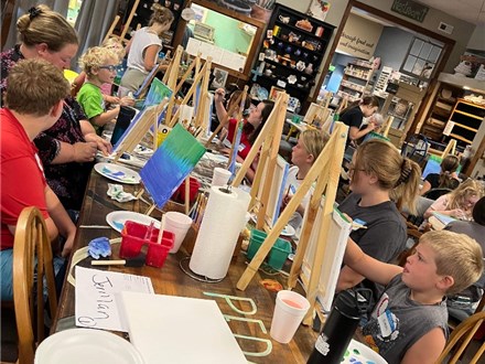 Private Event:   Homeschool Village Community canvas and lunch optional at checkout